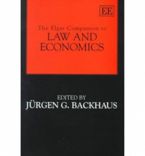 The Elgar Companion to Law and Economics Backhaus Hardback Edward Elgar