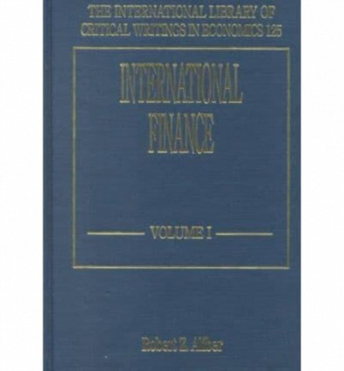 International Finance Aliber Hardback Edward Elgar 9781858988665