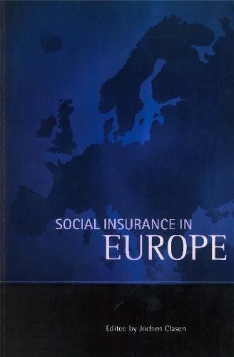 Social insurance in Europe Clasen Paperback Bristol University Press