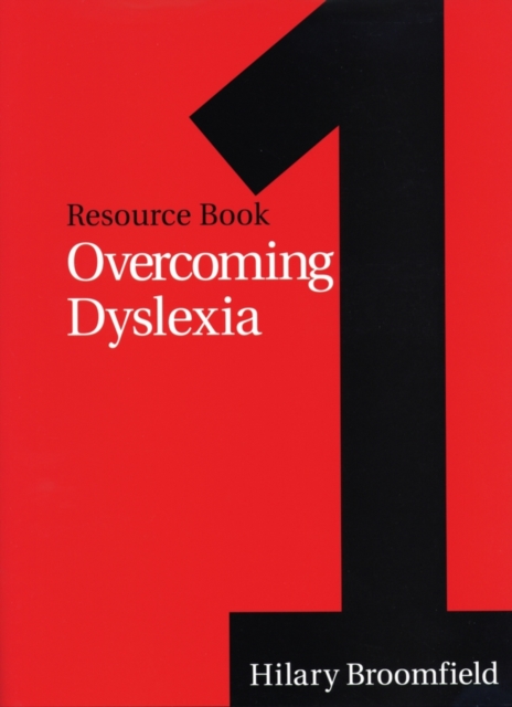 Overcoming Dyslexia Resource Book 1 Broomfield Paperback Wiley–Blackwell