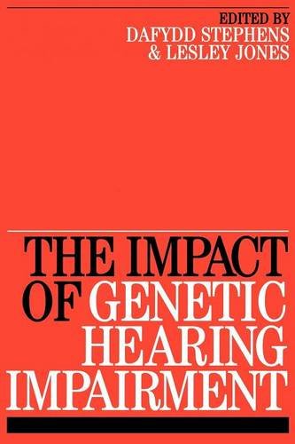 Impact of Genetic Hearing Impairment Jones Paperback Wiley–Blackwell
