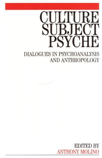 Culture, Subject, Psyche – Dialogues in Psychoanalysis and Anthropology Molino