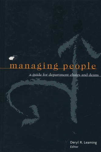 Managing People – A Guide for Department Chairs and Deans Leaming Hardback