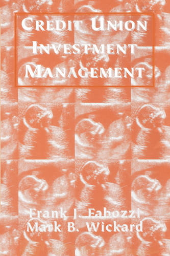 Credit Union Investment Management Fabozzi Paperback John Wiley & Sons