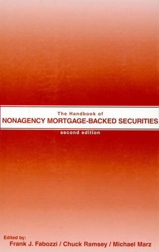 Handbook of Nonagency Mortgage–Backed Securities 2e Fabozzi Hardback