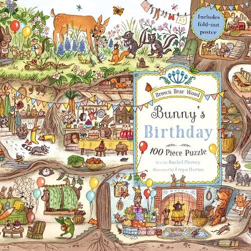 Bunny's Birthday Puzzle: A Magical Woodland (100-piece Puzzle)