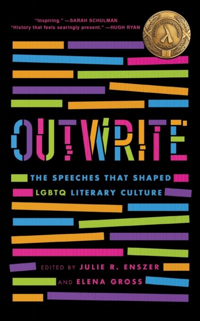OutWrite – The Speeches That Shaped LGBTQ Literary Culture Enszer Gross Hardback