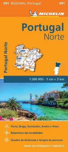 Portugal Norte - Michelin Regional Map 591: Map