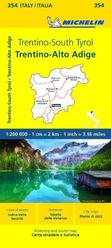 Trentino - Michelin Local Map 354