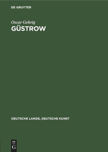 Güstrow Gehrig Hardback John Wiley & Sons 9783112356852