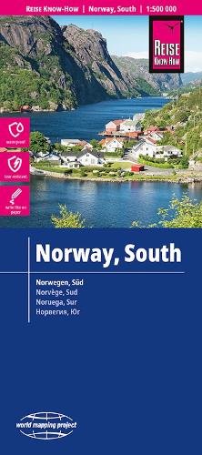 Norway South Map 1:500,000 scale: World Mapping Project