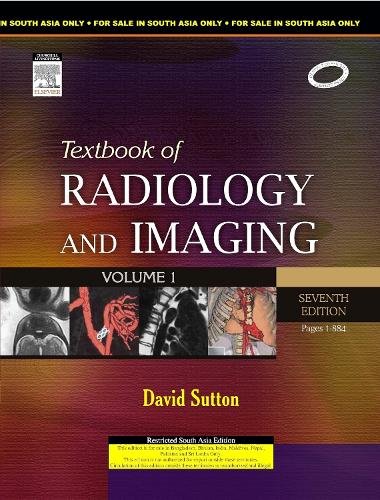 Textbook of Radiology and Imaging - 2 vol set IND reprint Sutton Hardback 7e