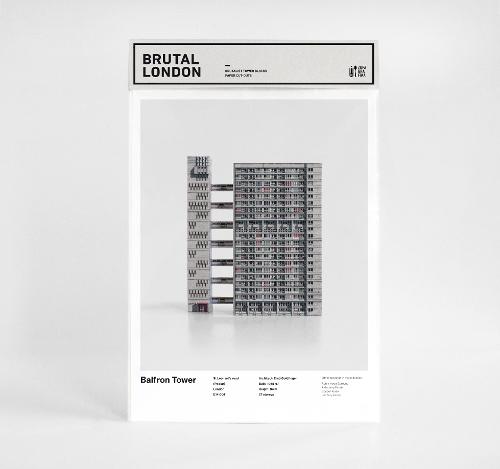 Brutal London: Balfron Tower: Build Your Own Brutalist London