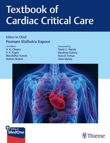Textbook of Cardiac Critical Care Kapoor Hardback MM – Thieme 9789392819100