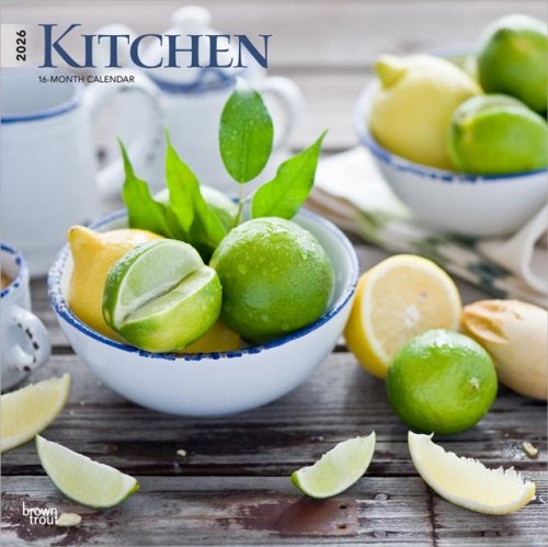 Kitchen 2026 Square Flap Calendar